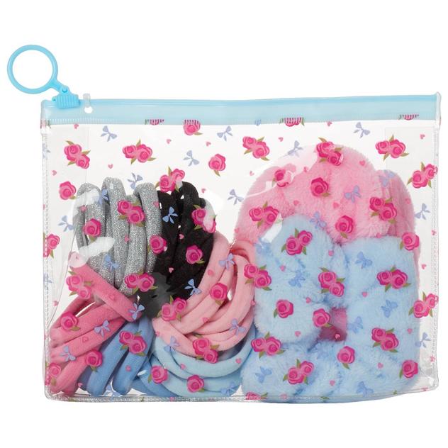 Girls Capelli® New York 37pc. Hair Ponies w/ Flower Pouch