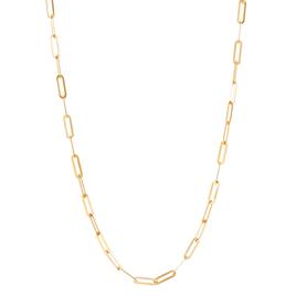 Gold Classics(tm) 10kt Gold Polished Paperclip Chain Necklace