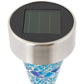 Northlight Seasonal Multi-Color Mosaic LED Markers - Set of 3