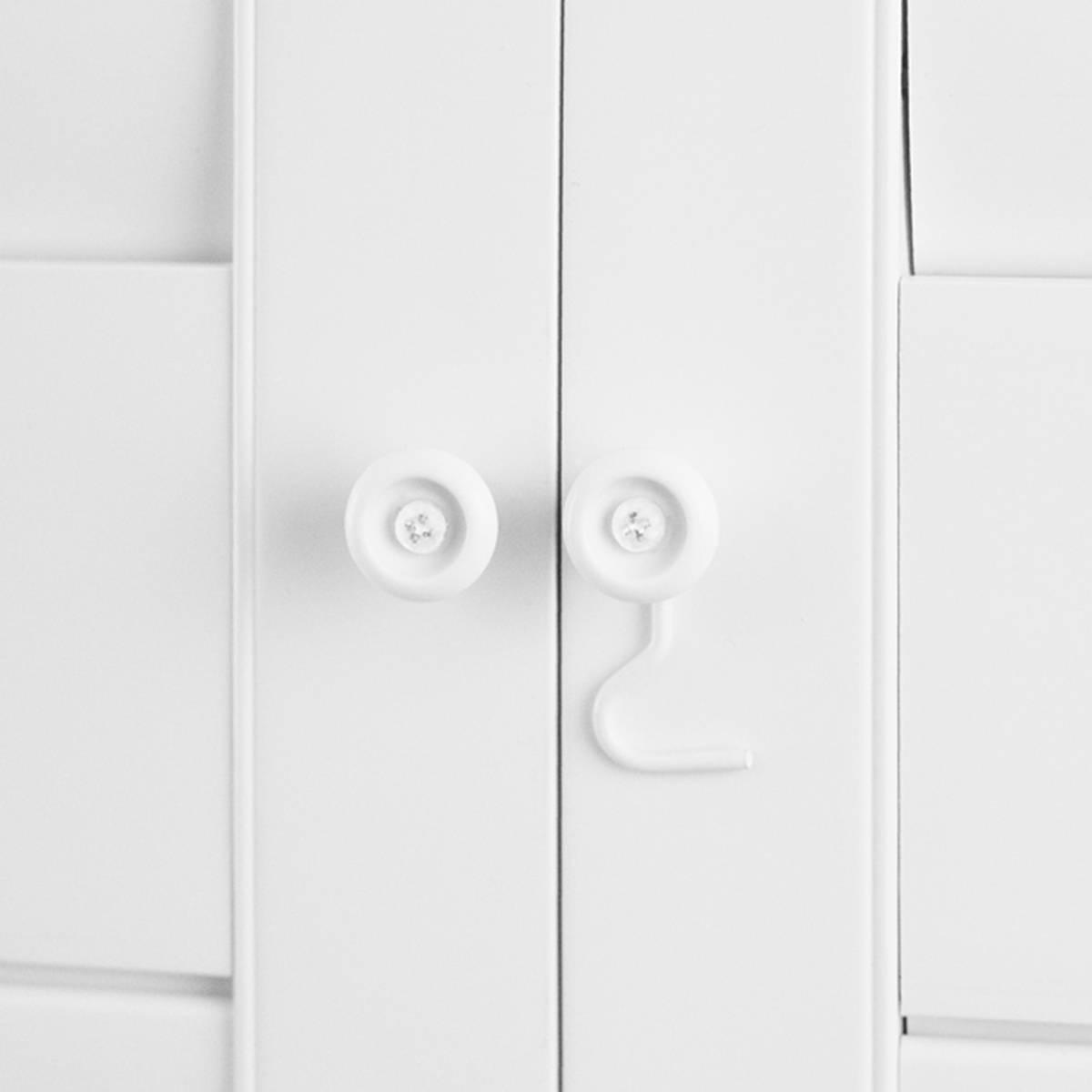 Faux Wood Plantation Shutter Kit - 23-25x24in. - 35-37x36in.