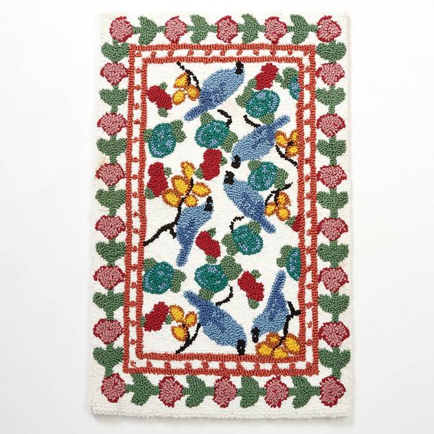 Portsmouth Birds Hook Accent Rug