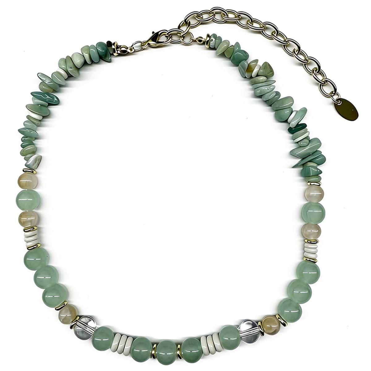 Ashley Cooper(tm) Organic Shape Faux Stone Necklace