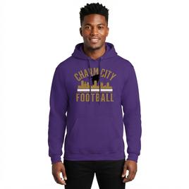 Mens Tailgate Charm Football Baltimore Hoodie