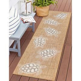 Liora Manne Carmel Seaturtles Rectangular Runner