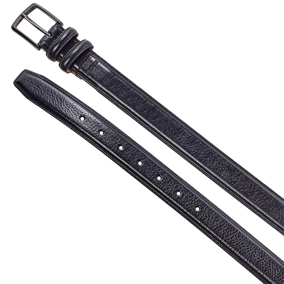 Mens Haggar(R) 32mm Feather Edge Double Loop Belt