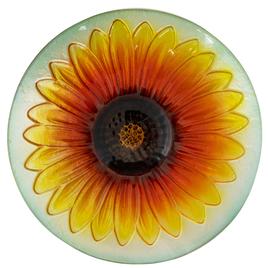 Northlight Seasonal 20.5in. Sunflower Bird Bath w/Stand