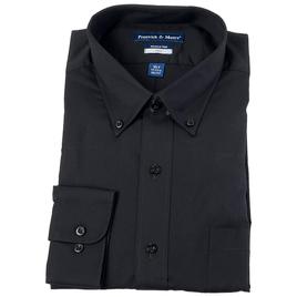 Mens Big &amp; Tall Preswick &amp; Moore Wrinkle Free Dress Shirt - Black