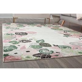 Rugs America™ Valentina Royal Blossom Pink Transitional Area Rug