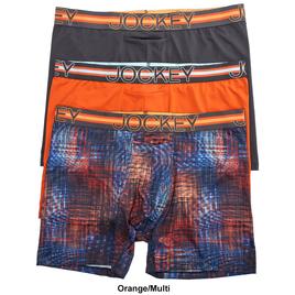 Mens Jockey® 3pk. Stability Pouch Breathable Mesh Boxer Briefs