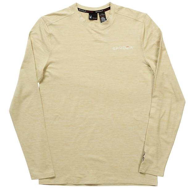 Mens Spyder Soft Jersey Long Sleeve Tee