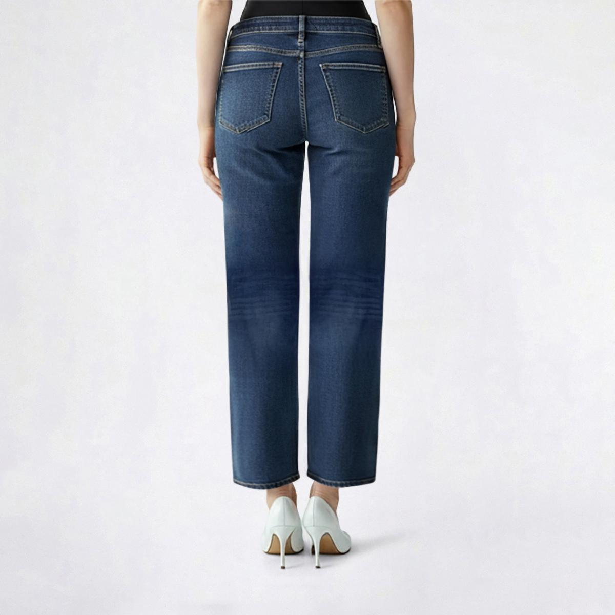 Juniors Madden Girl Ultra 90''s Straight Leg Jeans with Stripes