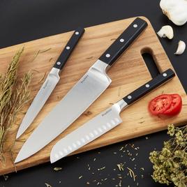 BergHOFF Gene 3pc. Stainless Steel Knife Set