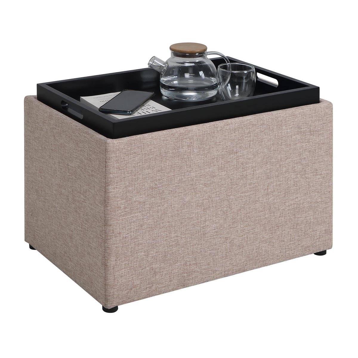 Convenience Concepts Designs4Comfort Accent Storage Ottoman
