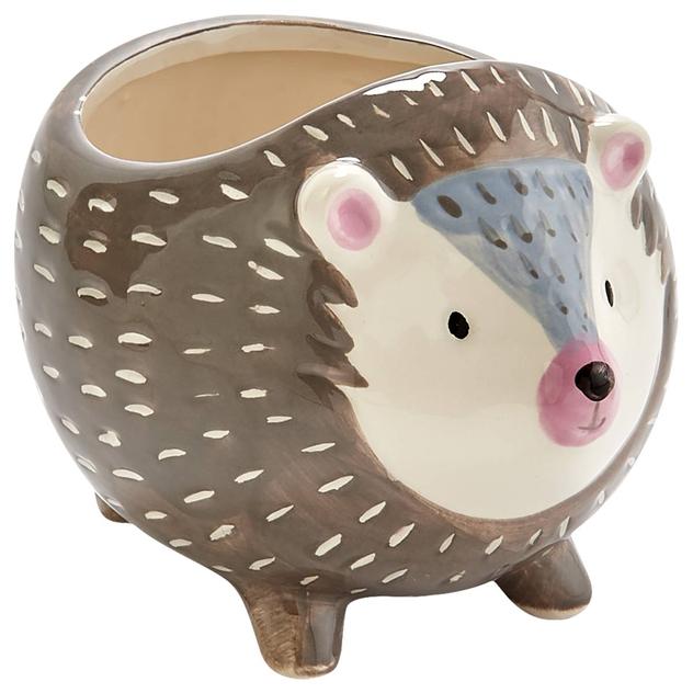 Ceramic Hedgehog Planter