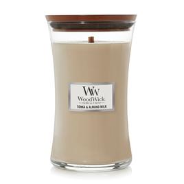 WoodWick(R) 21.5oz. Tonka and Almond Milk Jar Candle