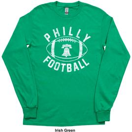 Mens Philly Football Tailgate Long Sleeve Tee