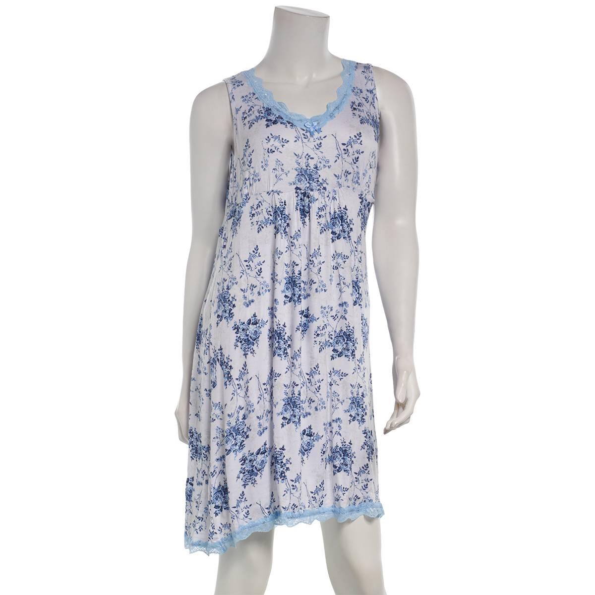 Womens René Rofé® Sleeveless Lace Floral Chemise