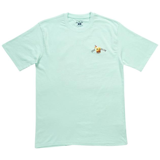 Mens Joe Marlin Thirst Responder Short Sleeve Tee - Celestial