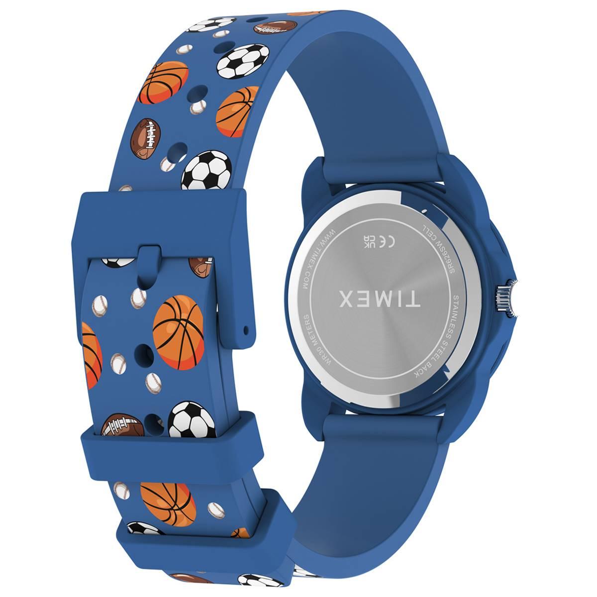 Kids Timex® Silicone Sports Strap Analog Watch - TW2Y59900JT