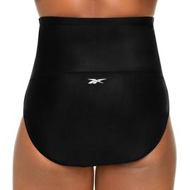 Womens Reebok High Waisted Solid Control Swim Bottoms