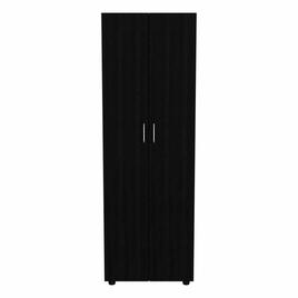 FM FURNITURE Glasglow Black Armoire