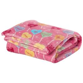 Ashley Cooper™ Valentine''s Day Hearts Plush Throw