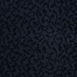 Garland Ivy Solid Rectangular Area Rug - Navy