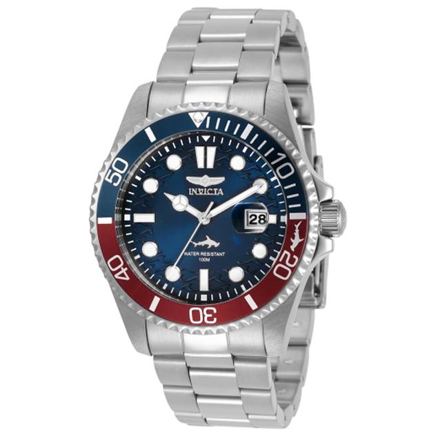 Mens Invicta Pro Diver Blue Dial Quartz Watch - 30951