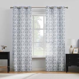 Paisley Grommet Curtain Panel Pair