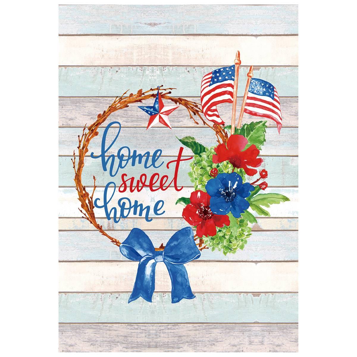 Northlight Seasonal Home Sweet Home Garden Flag