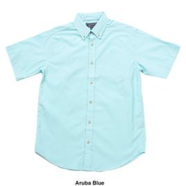 Mens Architect® Cross Hatch Short Sleeve Button Down Shirt