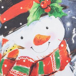 Northlight Seasonal Snowman & Birds Christmas Garden Flag