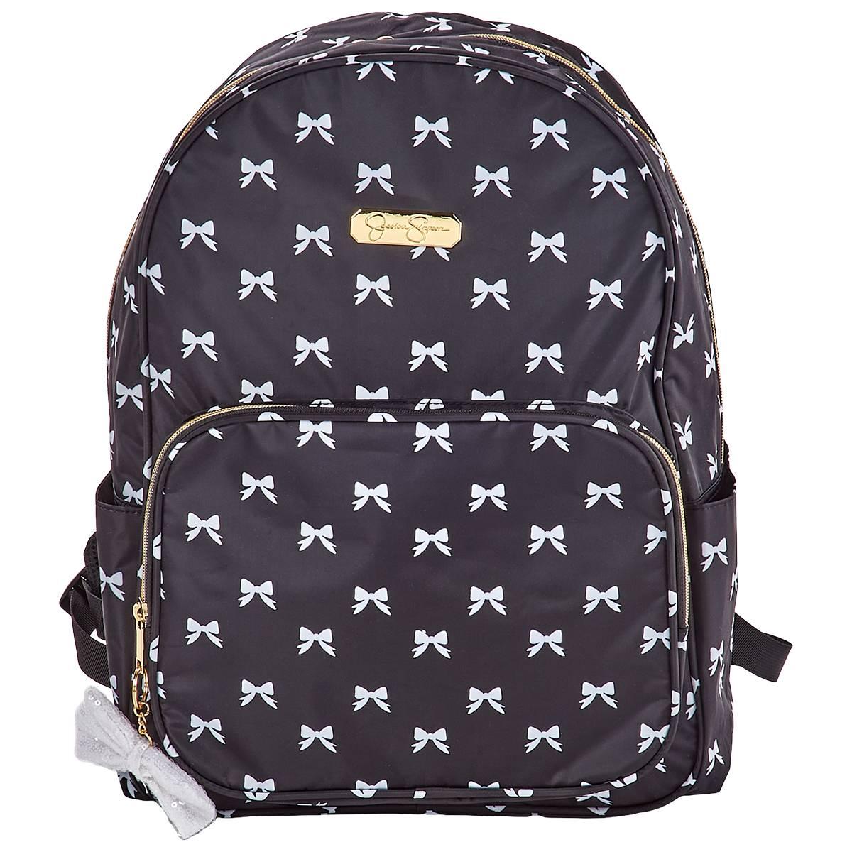 Girls Jessica Simpson Bow Nylon Backpack