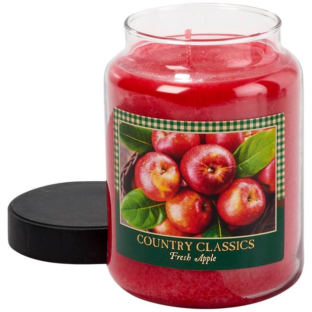Country Classics 26oz. Fresh Apple Jar Candle