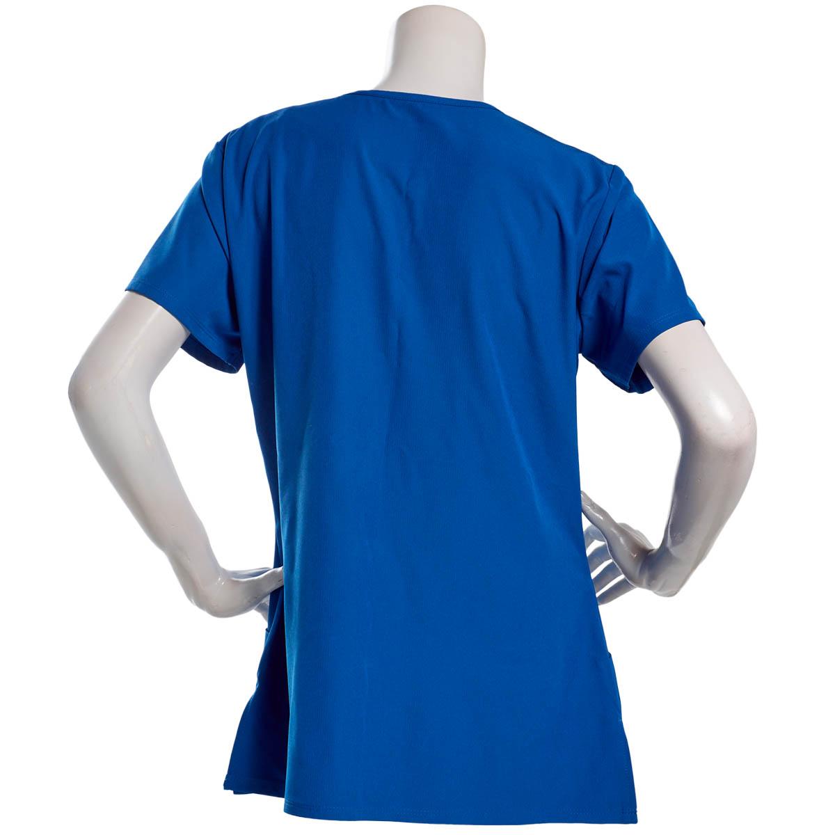 Womens Skechers Short Sleeve Cross-Over V-Neck Scrub Top