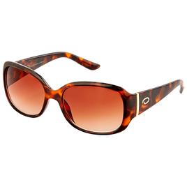 Womens O by Oscar Classic Rectangle Sunglasses