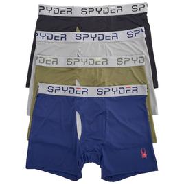 Mens Spyder Knit Boxer Briefs - Navy / Green / Grey / Black