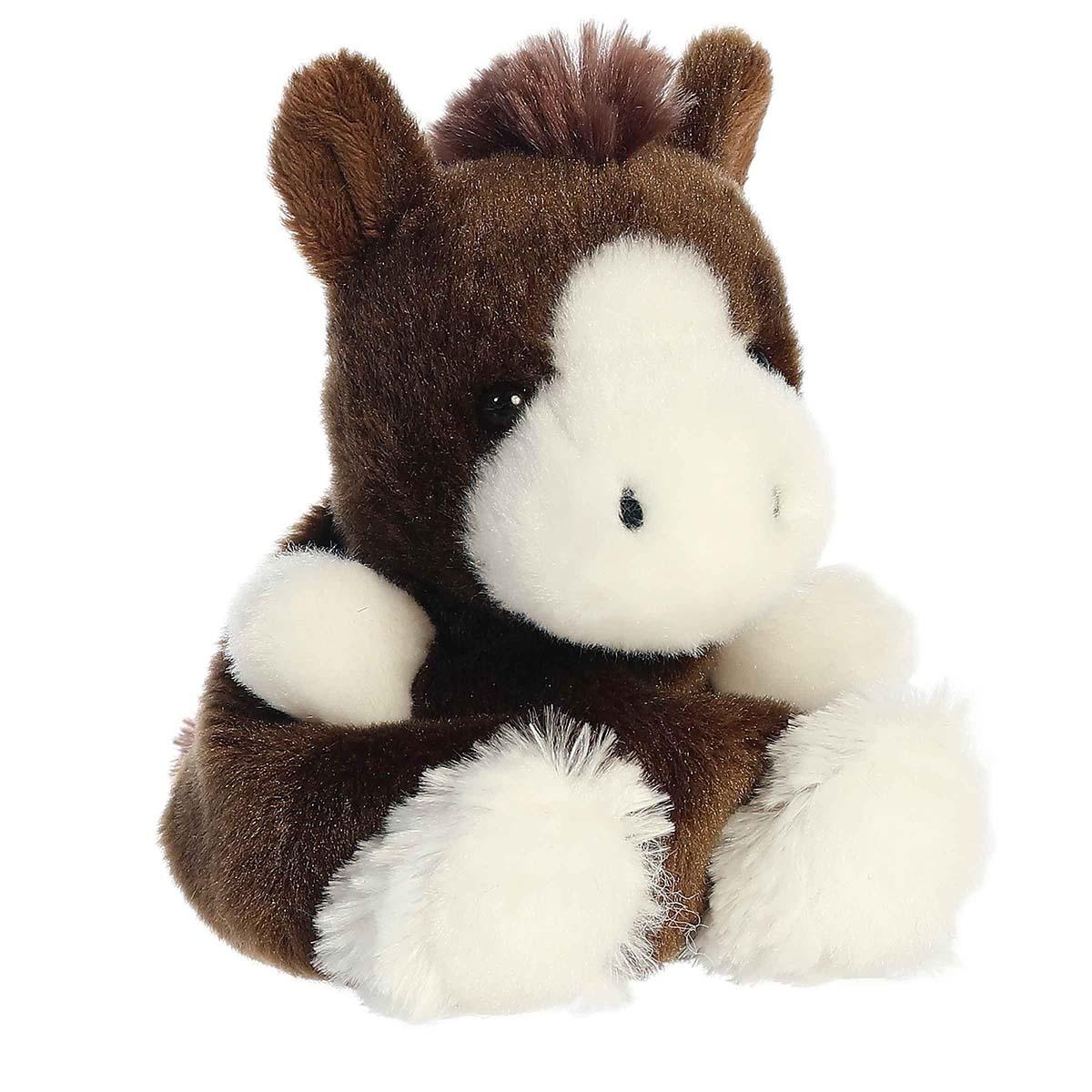 Palm Pals(tm) 3.5 in. Darius Clydesdale(tm) Eco Friendly Plush Beanie