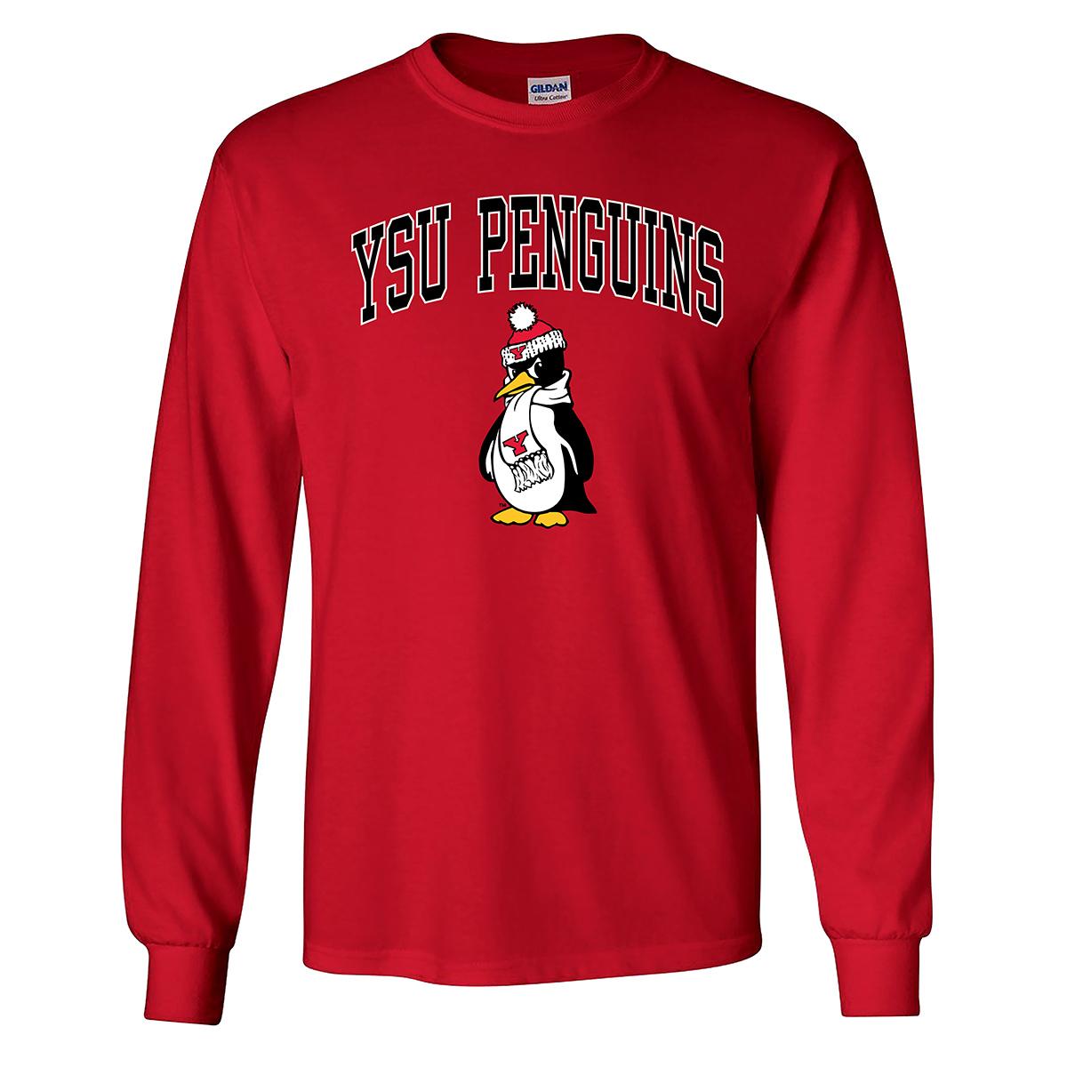 Mens Tailgate Pride Youngstown State Long Sleeve Tee