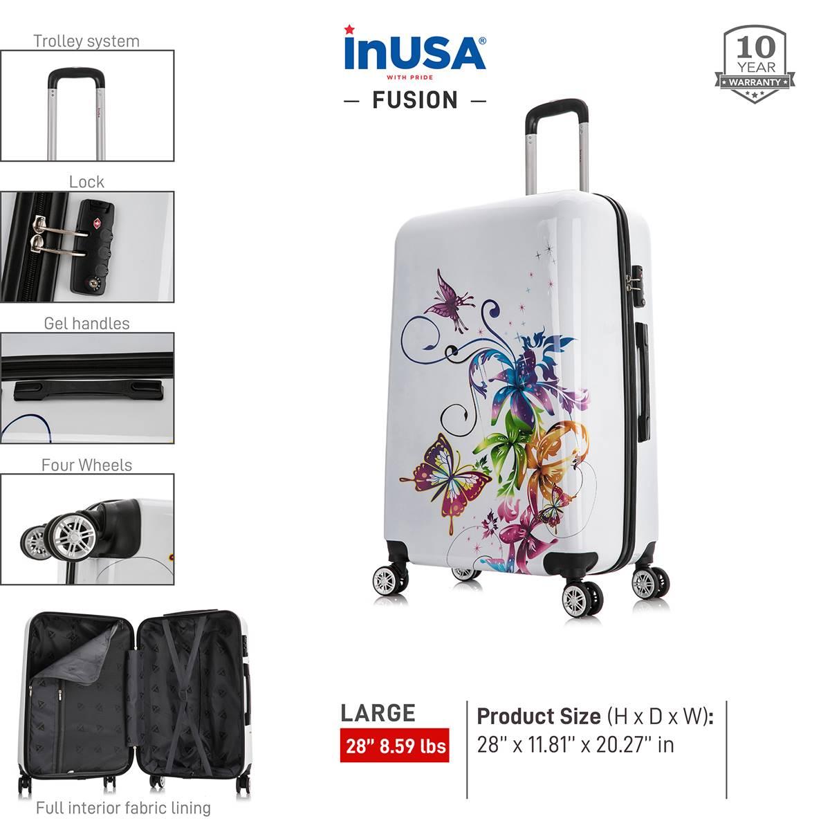 InUSA Fusion Lightweight Hardside 28in. Spinner