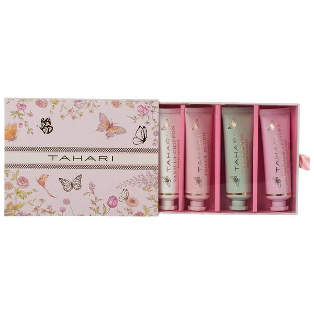 Tahari Peony Butterfly Garden 4pc. Hand Lotion Set