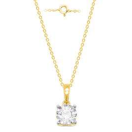 Nova Star(R) Yellow Gold 1ctw. Lab Grown Diamond Solitaire Pendant
