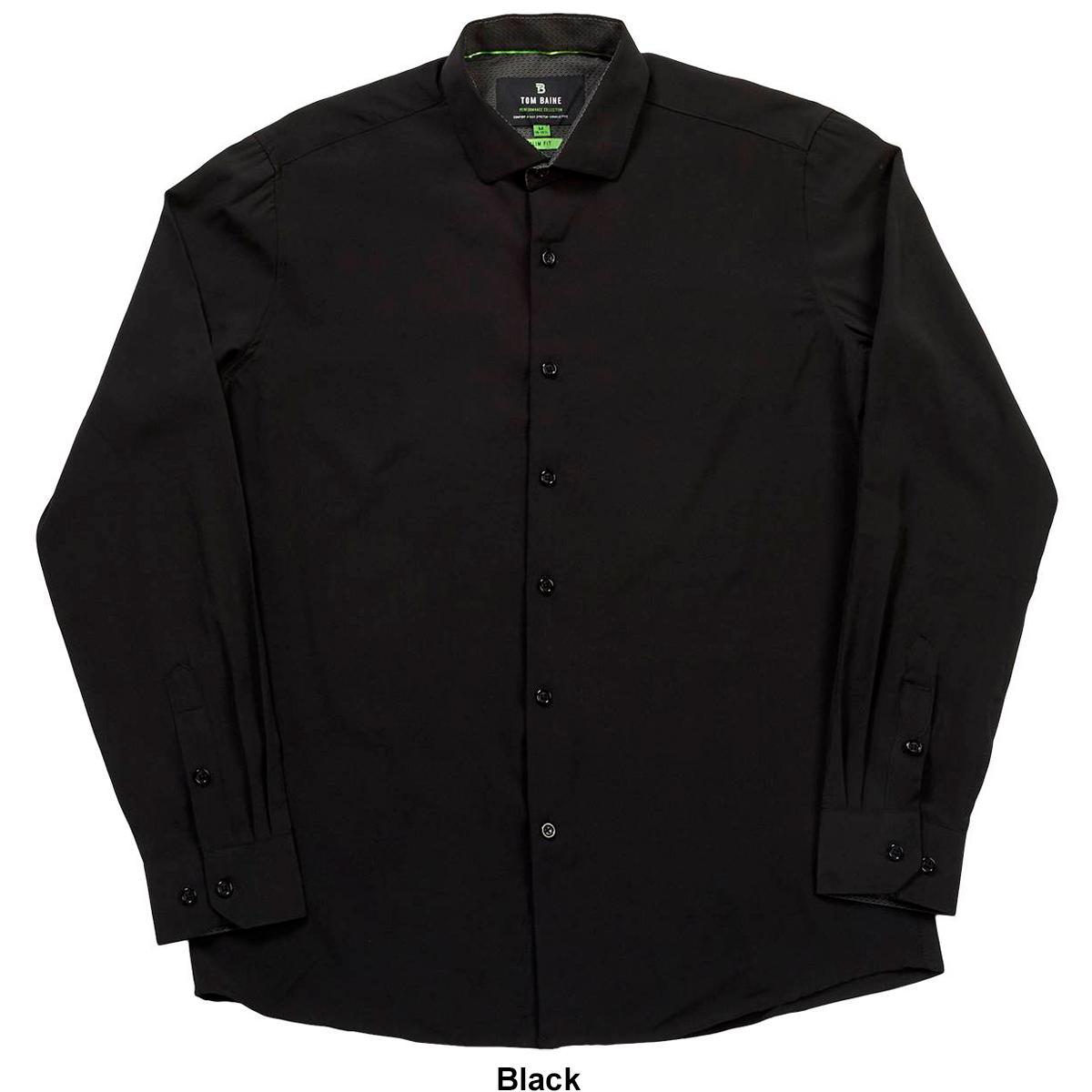 Mens Tom Baine Slim Fit Solid Dress Shirt