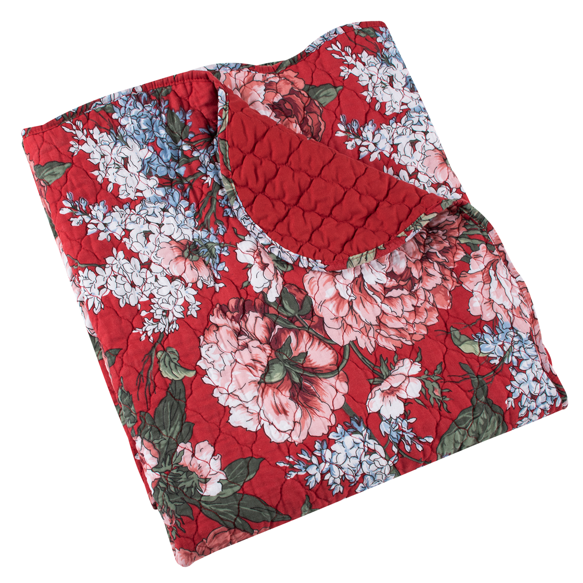 Greenland Home Fashions(tm) Millie Reversible Quilted Throw Blanket