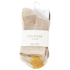 Womens Gold Toe 6pk. Rib Midi Socks
