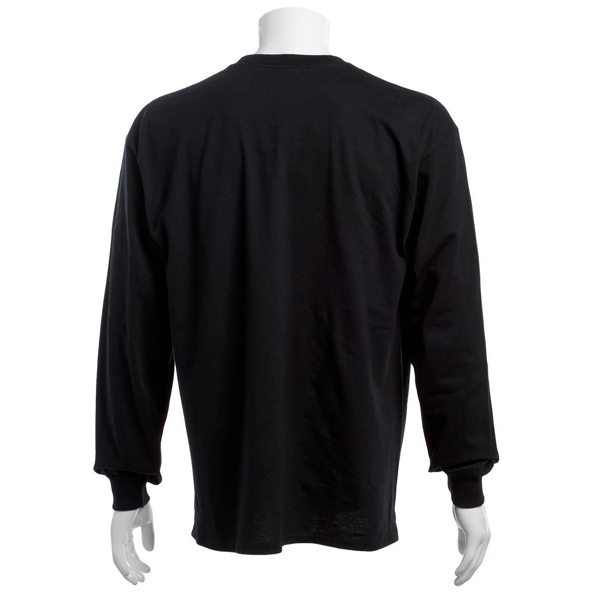 Mens Tailgate Philadelphia Hockey Goalie Skull Long Sleeve Tee
