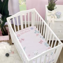 Little Love by NoJo Sweet Llamas Mini Crib Photo Sheet