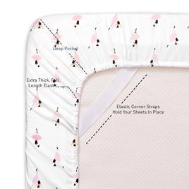Sweet Home Collection Kids Fun & Colorful Ballerina Sheet Set