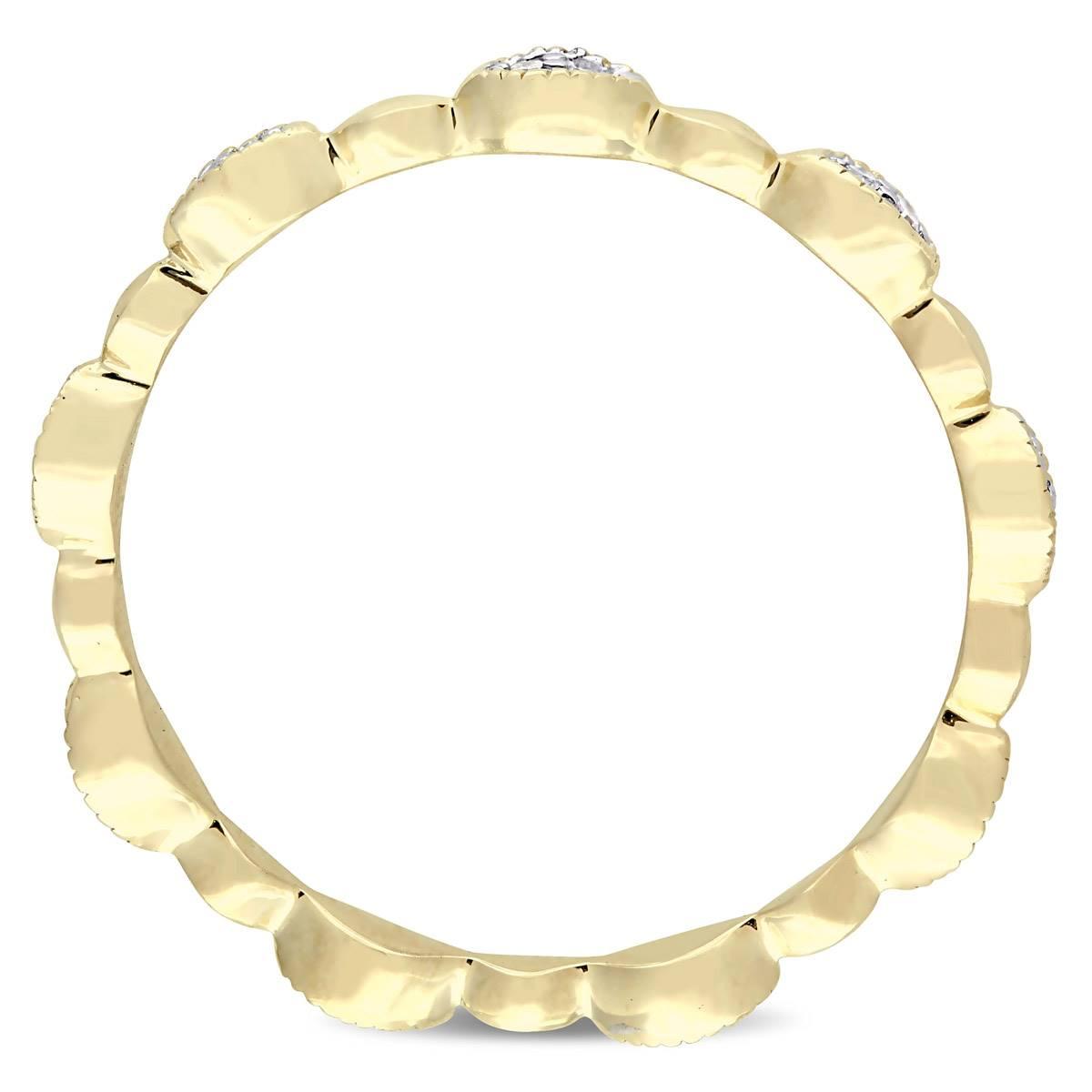 Diamond Classics™ 10kt. Gold 1/10ct. Diamond Anniversary Ring