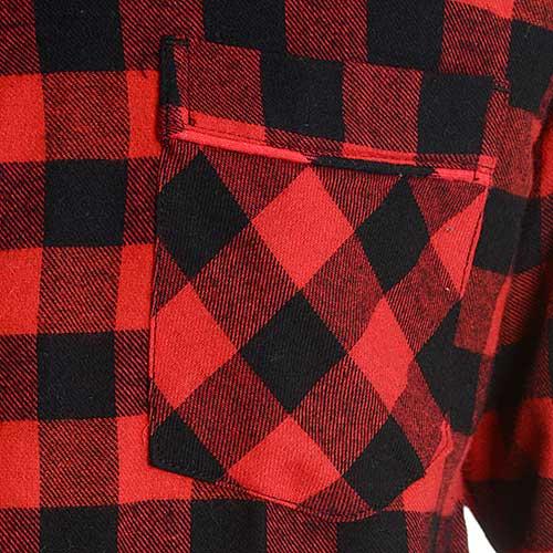 Mens Big & Tall Hanes® Plaid Flannel Pajama Set